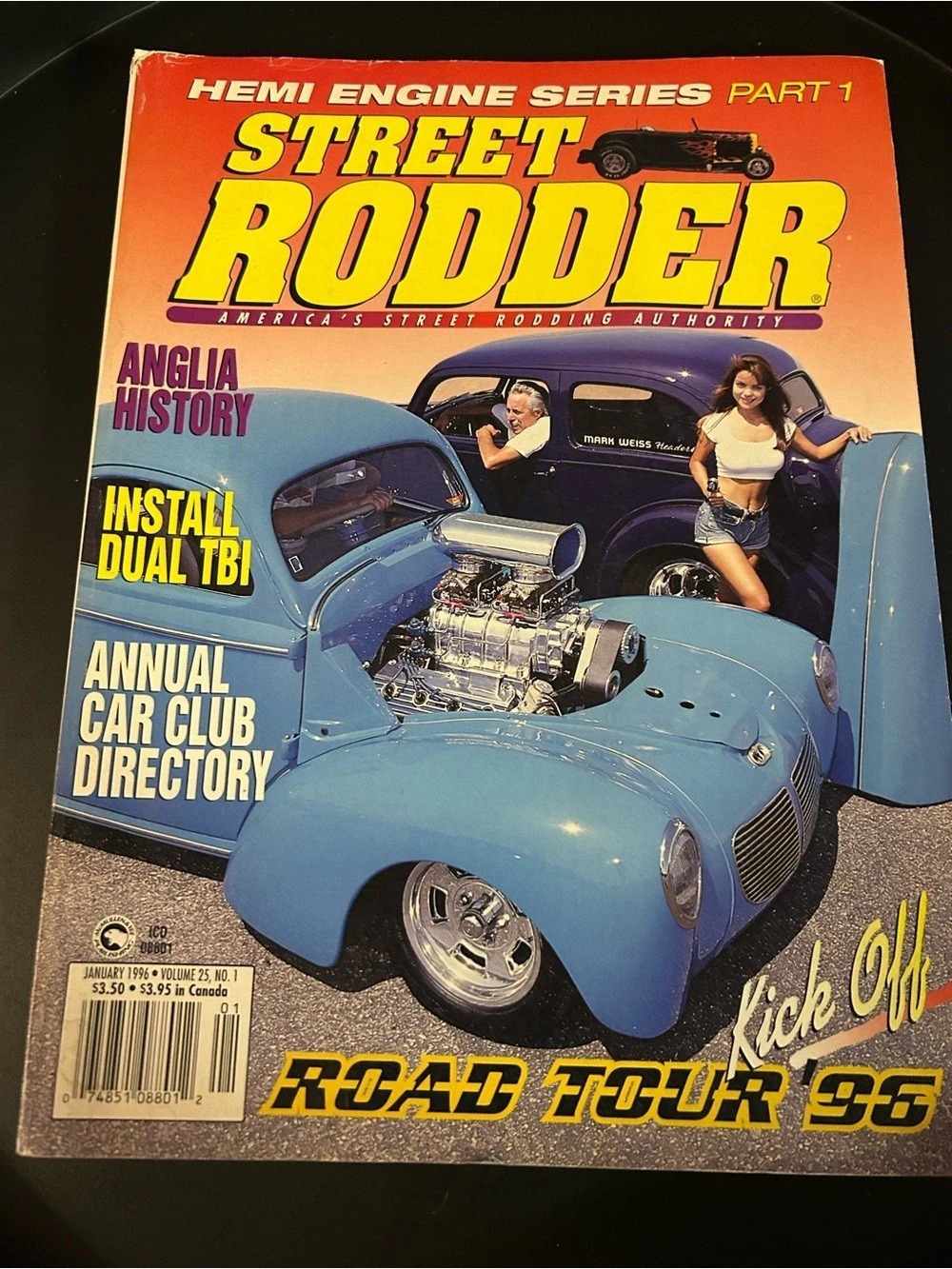 Street Rodder Magazine January 1996 Road Tour '96